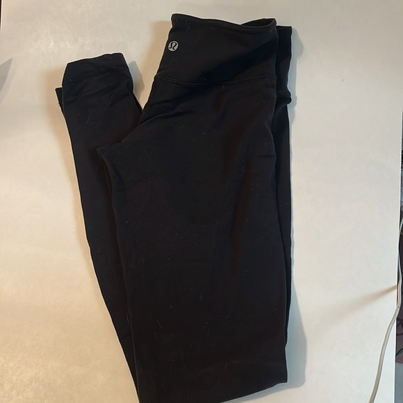 Lululemon Athletica leggings Black Size 6 Mid Rise Women - Picture 3 of 8